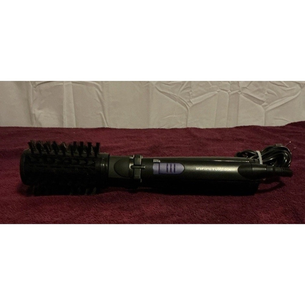 INFINITI Pro CONAIR 2" Spin Air Brush Hair Dryer Rotating BC178BB TESTED